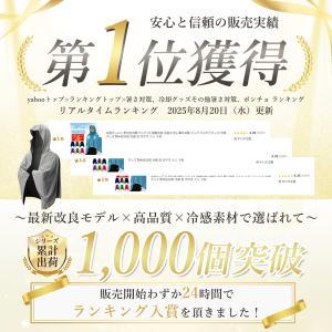 冷感ポンチョ 熱中症対策グッズ 暑さ対策グッズ...の詳細画像2