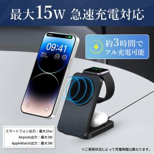 ワイヤレス充電器 magsafe充電器 マグセ...の詳細画像3