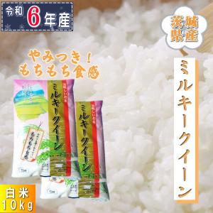 米 10kg ミルキークイーン お米 6年産 茨城県産 送料無料『令和6年茨城県産ミルキークイーン(白米5kg×2)』