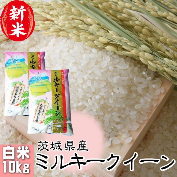 新米 10kg ミルキークイーン お米 8年産 茨城県産 送料無料『令和8年茨城県産ミルキークイーン...