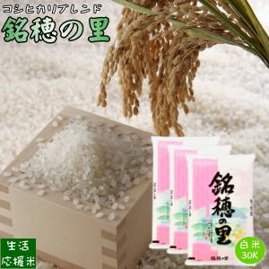 家計を応援! 30kg お米 白米 訳あり ブレンド米 送料無料 『コシヒカリブレンド・銘穂の里(白米10kg×3)』