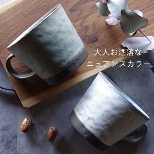 美濃焼 マグカップ 大きめ くすみカラー 素朴...の詳細画像1