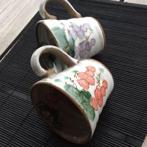 ペアマグカップ 葡萄園 マグカップ 美濃焼 お...の詳細画像2