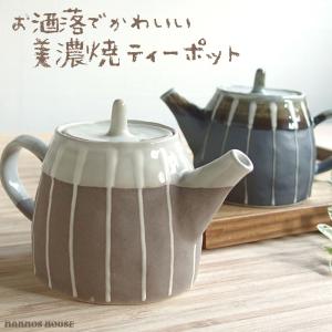 急須 おしゃれ 美濃焼 かわいい 和モダン カフェ 日本製 茶こし付き 一珍 ティーポット 上品 お...