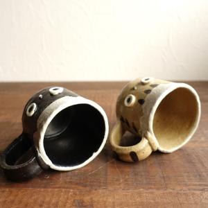 美濃焼 手作り 猫 マグカップ ネコ 素朴 お...の詳細画像4