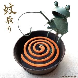 蚊取り線香入れ 鬼蚊遣り器 1個 選択 赤鬼 青鬼 ピンク鬼 日本製 陶器