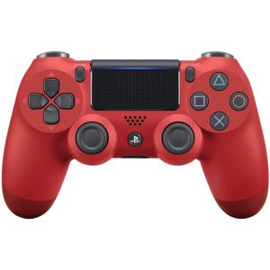 純正 PS4 ワイヤレスコントローラー(DUALSHOCK4) マグマ・レッド　CUH-ZCT2J11｜manmosu-souko