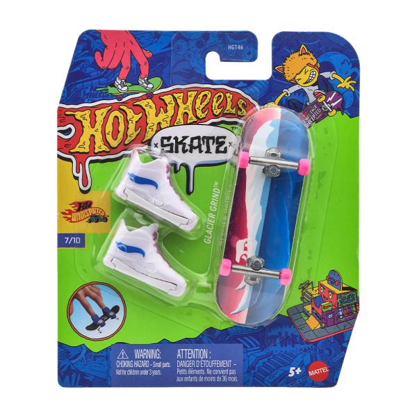 ホットウィール スケート ベーシック JGL99 グレイシア・グラインド (マテル おもちゃ 指スケ...