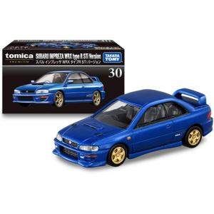 トミカプレミアム 30 スバル インプレッサ WRX タイプR Stiバージョン｜mannenya