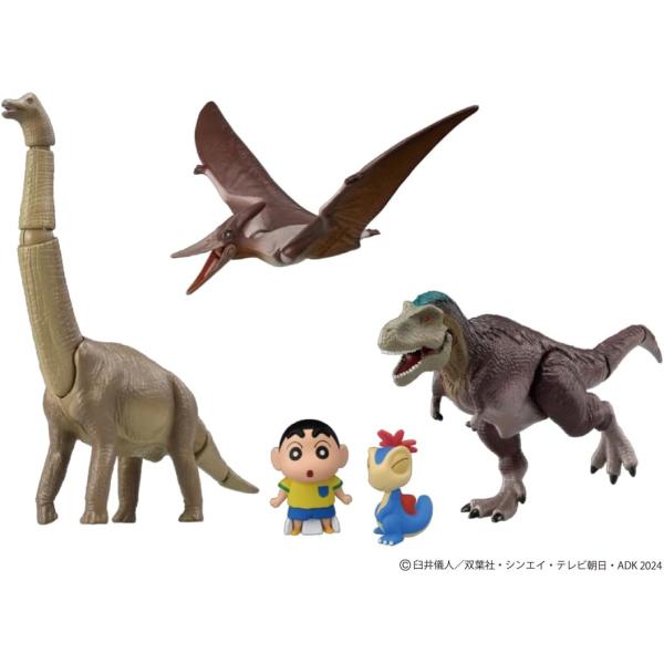 アニア 「映画クレヨンしんちゃん オラたちの恐竜日記」 すごいゾ恐竜対決セット (タラカトミー おも...
