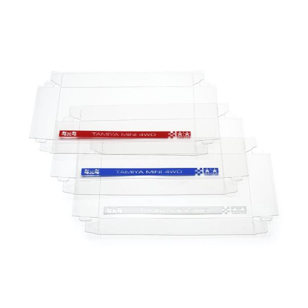 AO-1047 ミニ四駆ベーシックボックス　クリヤーカバー (3枚)