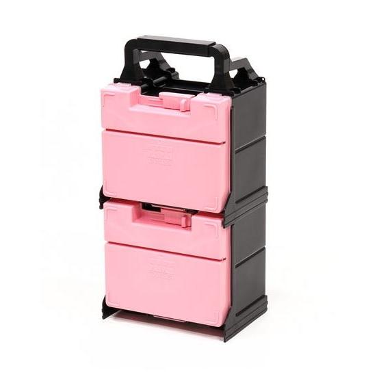 ミニ四駆限定95547 ポータブルピット(ピンク)