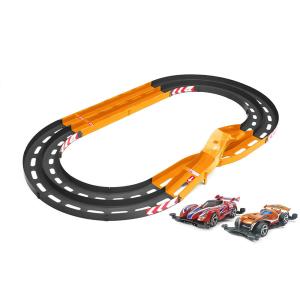 ミニ四駆限定94893 ミニ四駆 オーバルホームサーキット 立体レーン