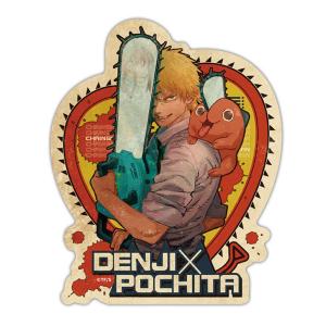 チェンソーマン トラベルステッカー 1デンジ＆ポチタ