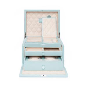 ラポート ロンドン(Rapport LONDON) Aura Jewellery Box in Aquamarine｜mano-a-mano