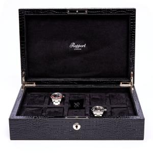 ラポート ロンドン(Rapport LONDON) Brompton Black Ten Watch Box｜mano-a-mano 時計ベルト専門店