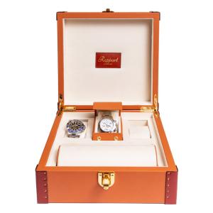 ラポート ロンドン(Rapport LONDON) Kensington Brown Six Watch Box｜mano-a-mano