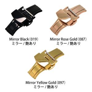 腕時計ベルト用 Dバックル プッシュ式 両開き...の詳細画像1