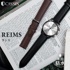 腕時計ベルト バンド カーフレザー 本革 裏面...の詳細画像3