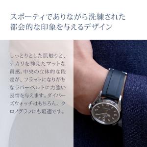 腕時計 時計ベルト バンド 完全防水 FKM ...の詳細画像5