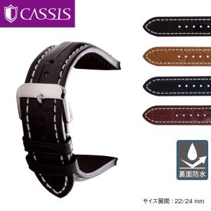 CASSIS IWC ポルトギーゼ 用 裏面防水 交換 アリゲーター ワニ革