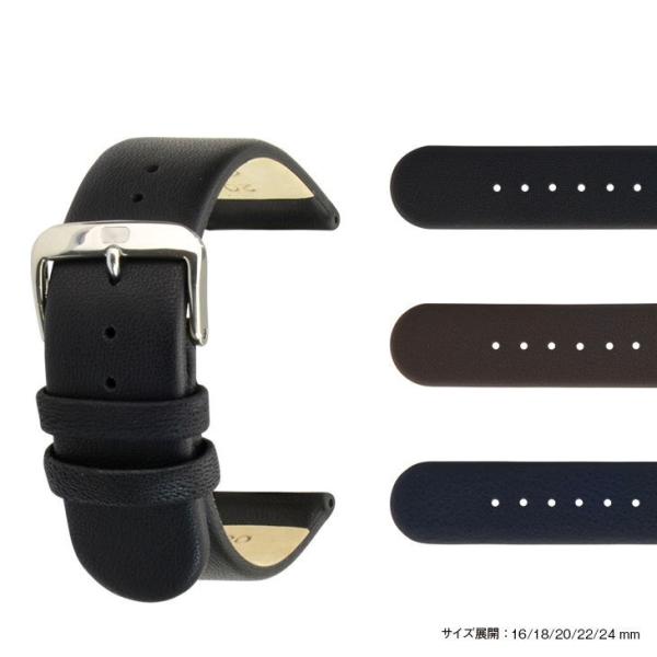 時計ベルト カーフ 牛革 U1280 時計バンド 替えベルト 交換 人気 おすすめ 腕時計用バンド ...