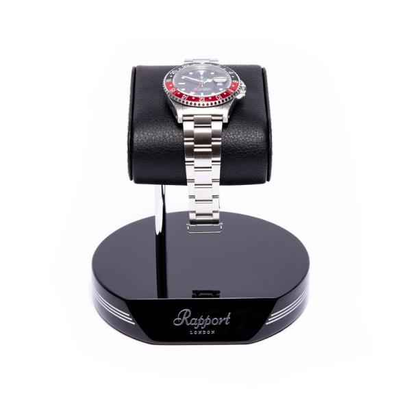ラポート ロンドン(Rapport LONDON) Black and Silver Watch S...