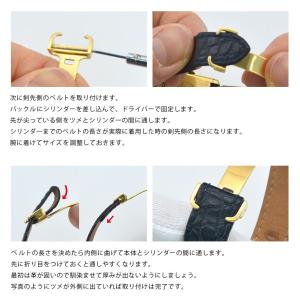 カルティエタンク用 腕時計ベルト バンド アリ...の詳細画像4