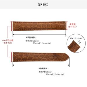 カルティエタンク用 腕時計ベルト バンド アリ...の詳細画像2