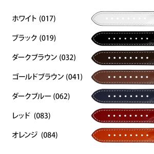 腕時計ベルト バンド カーフレザー 生活防水 ...の詳細画像1