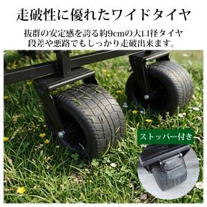 2WAY アウトドアワゴン キャリーワゴン ア...の詳細画像4