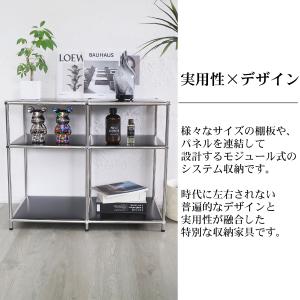 オープンラック 2段 オープンシェルフ 飾り棚...の詳細画像1