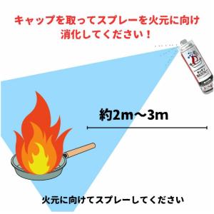 消火スプレー ホルダー付き 最新製造品 202...の詳細画像5