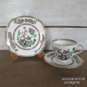 イギリス製 Shelley シェリー ヘザー カップアンドソーサー 茶器 1940