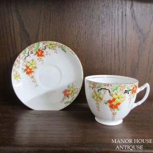 イギリス ブルーウィロー ブルーアンドホワイト カップアンドソーサー