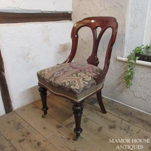 イギリス アンティーク 家具 アイアンチェア 店舗什器 椅子 イス