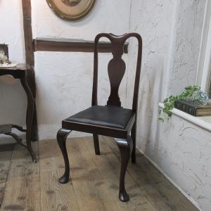 イギリス アンティーク 家具 ダイニングチェア 椅子 イス 木製 オーク