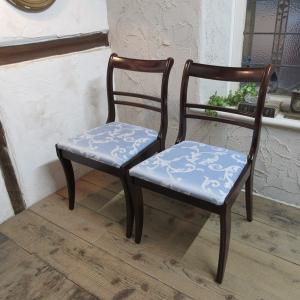 イギリス アンティーク 家具 CC41 ダイニングチェア 2脚セット 4648e イギリス アンティーク 家具 CC41 ダイニングチェア 2脚セット 4648e