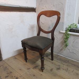 イギリス アンティーク 家具 ダイニングチェア 椅子 イス 店舗什器
