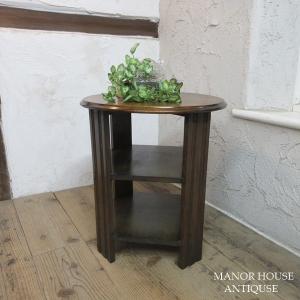 サイドテーブル テーブル ナイトテーブル マホガニー 無垢 木製