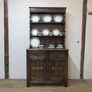 31 割引豊富なギフト イギリス アンティーク 家具 ドレッサー カップボード キャビネット 飾り棚 食器棚 収納 木製 英国 Copboard 6140cz 家具 アンティーク コレクション Www Wieinc Com