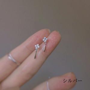 ピアス 18金 アレルギー対応 揺れる シンプ...の詳細画像3
