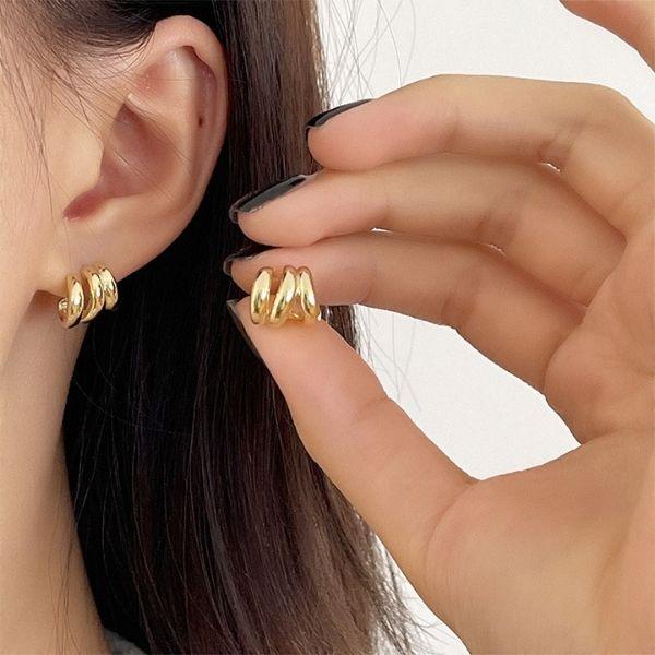 ピアス 18金 アレルギー対応 シンプル つけっぱなし レディース ゴールド
