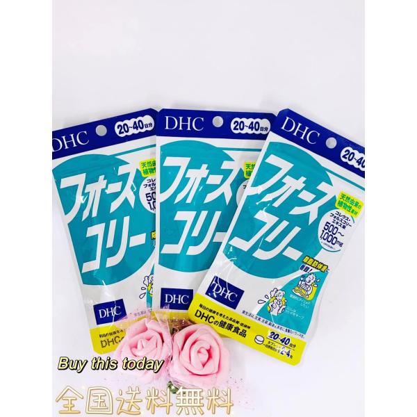 DHC フォースコリー 60日分 (20日分80粒×3袋) ディーエイチシー サプリメント ネコポス...