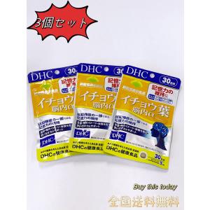 DHC イチョウ葉 脳内アルファ 90日分（30日分×3袋セット） ネコポス投函・追跡番号あり・全国送料無料 賞味期限2026.12以降