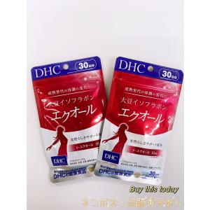 2個セット DHC 大豆イソフラボン エクオール 60日分 （30日分30粒×2） サプリメント 全国送料無料・ネコポス投函・追跡番号あり　賞味期限2026.03以降｜manro-store