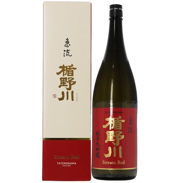 日本酒 地酒 山形 楯の川酒造 楯野川 純米大吟醸 急流 専用箱付 1800ml 1梱包6本まで