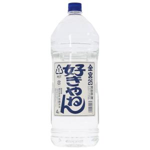 宮崎本店 金宮焼酎 （キンミヤ 焼酎） 好きやねん 25度 ペットボトル 4L 4000ml 焼酎 三重 4本まで1梱包 包装不可｜日本の酒専門店 地酒屋 萬禄