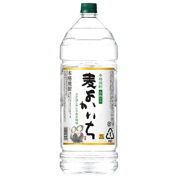 宝酒造 寶 宝焼酎 本格焼酎 よかいち 麦 白麹仕込 25度 ペットボトル 4L 4000ml 1梱...