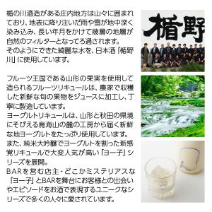リキュール 山形 楯の川酒造 子宝 山形 りん...の詳細画像2